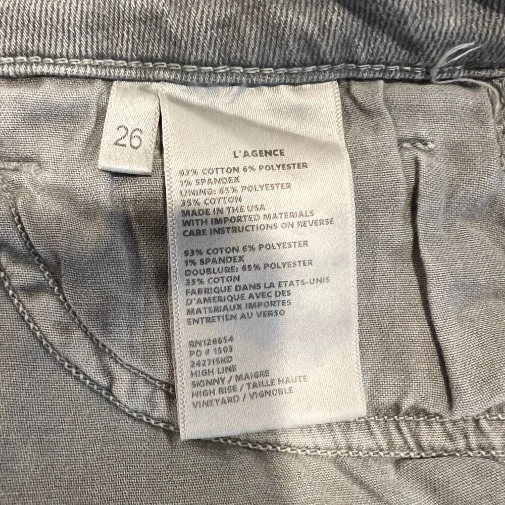 L’AGENCE High Line High Rise Skinny Jeans in Vineyard (26)